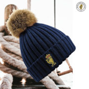 RCYC Club Lady Pom-pom beanie navy