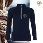 RCYC Ladies Quick-Dry Half-Zip Top Navy