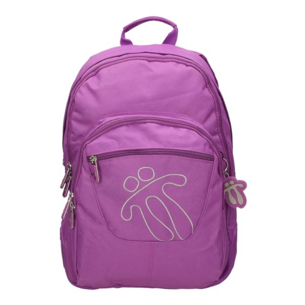 TOTTO BACKPACK CRAYOLA COLLECTION - Purple front