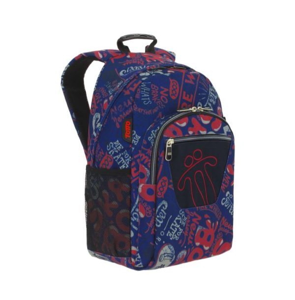 TOTTO ACUARELES BLUE BAG
