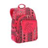 RED TOTTO CRAYOLA BACKPACK WITH COLOURFUL PRINTS
