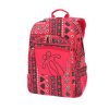 RED TOTTO CRAYOLA BACKPACK WITH COLOURFUL PRINTS