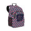 TOTTO ACUARELES DARK BLUE BAG WITH COLOURFUL PRINTS