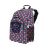 TOTTO ACUARELES DARK BLUE BAG WITH COLOURFUL PRINTS