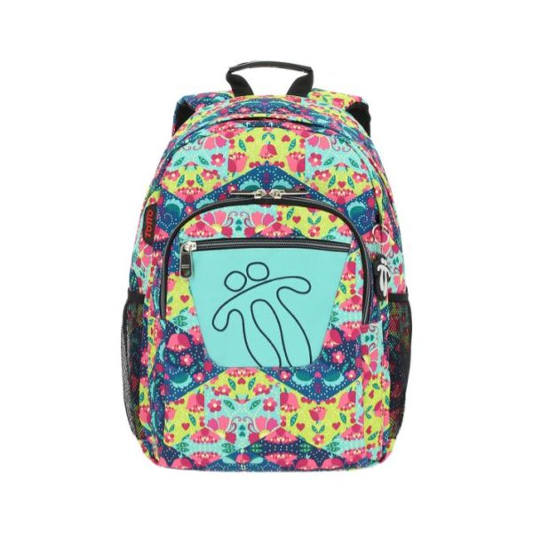 TOTTO ACUARELES SKY BLUE BACKPACK