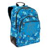 TOTTO CRAYOLA BLUE BACKPACK WITH COLOURFUL PRINTS