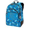 TOTTO CRAYOLA BLUE BACKPACK WITH COLOURFUL PRINTS