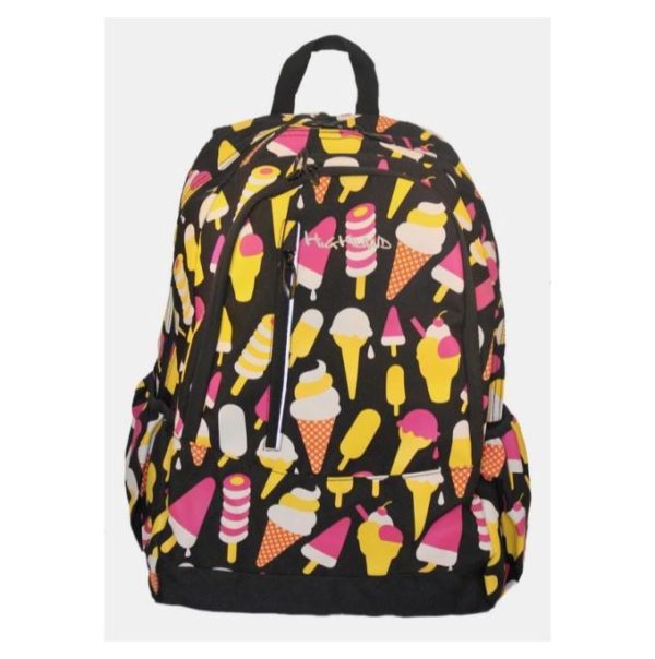 Highland Black Ice-Cream School Backpack