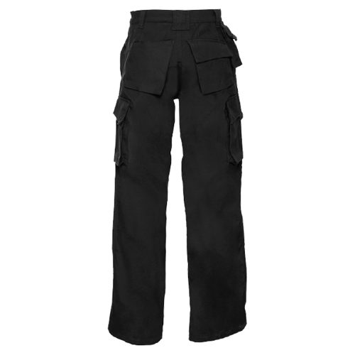 4ORM Russell Workwear Trousers - Black, Workwear - Trade, Workwear
