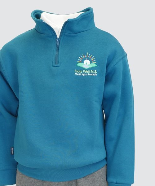 Holy Well NS Half-Zip, Shop SCHOOLS & CLUBS, National Schools, Holy Well NS - Carrigaline