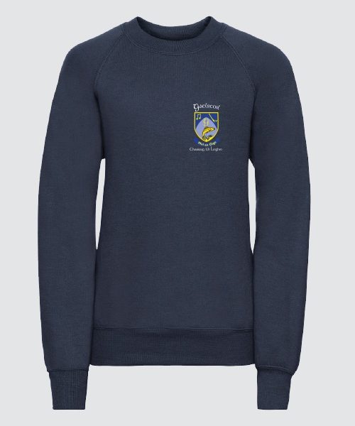 Gaelscoil Charraig Uí Leighin Sweatshirt, Shop SCHOOLS & CLUBS, National Schools, Gaelscoil Charraig Ui Leighin