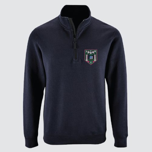 Scoil Mhuire SS Half-Zip Sweatshirt, Shop SCHOOLS & CLUBS, Secondary Schools, Scoil Mhuire - Cork