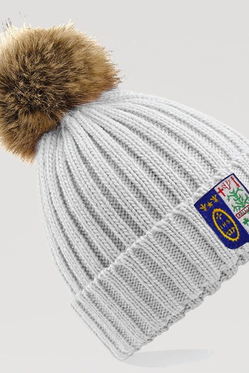 Ursuline SS Pom-Pom Beanie, Ursuline Secondary School - Blackrock