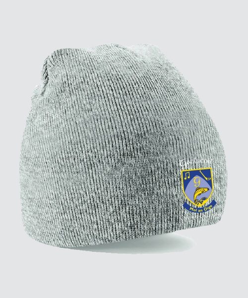 Gaelscoil Charraig Uí Leighin Beanie - Grey, Gaelscoil Charraig Ui Leighin