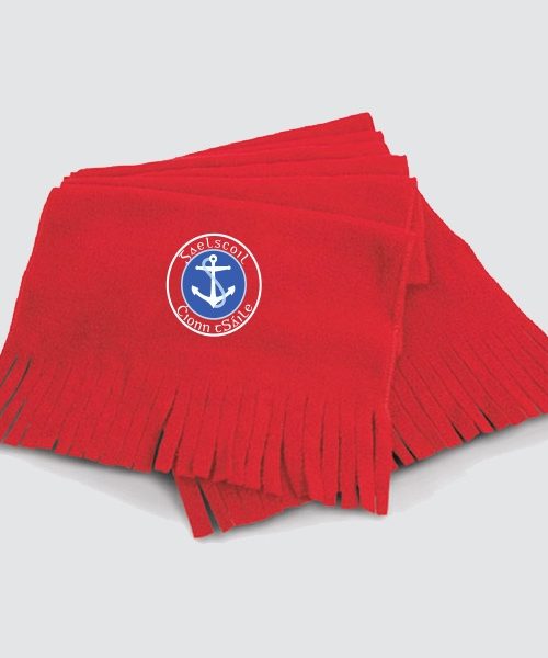 Gaelscoil Chionn tSáile Scarf - Red, Gaelscoil Chionn tSáile