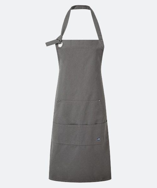 Average Jo Canvas Bib Apron - Dark Grey, Average Jo, Aprons