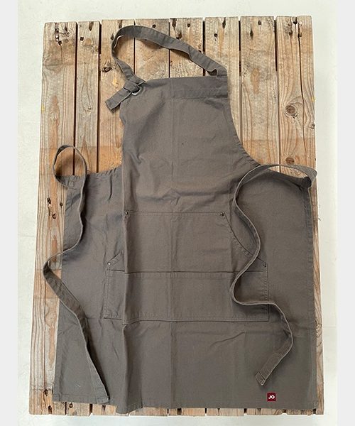 Average Jo Canvas Bib Apron - Dark Grey, Average Jo, Aprons