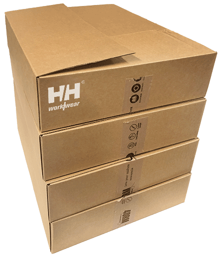 Personalised Helly Hansen packaging