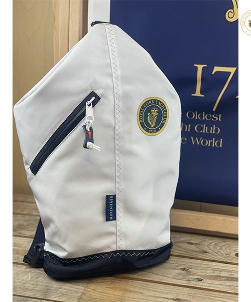 RCYC Sailcloth Backpack, Royal Cork Yacht Club, Teamwear