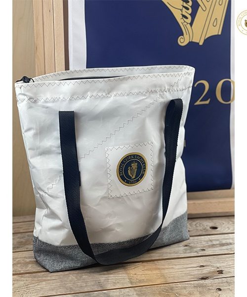 RCYC - Sailcloth Shopping Tote Bag, Royal Cork Yacht Club, Teamwear