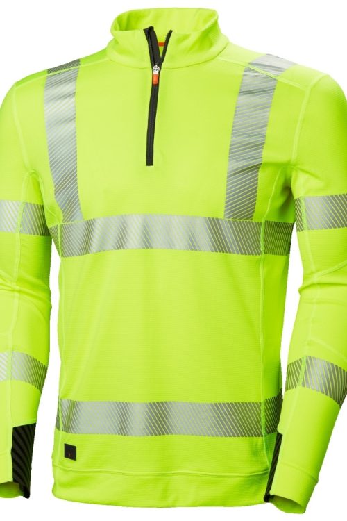 ICU Lifa Active Half Zip, Workwear, Helly Hansen Workwear, Hi-Vis