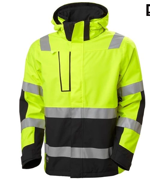 Alna 2.0 Shell Jacket - Waterproof, Hi-Vis, Alna Range, Workwear, Helly Hansen Workwear, Jackets