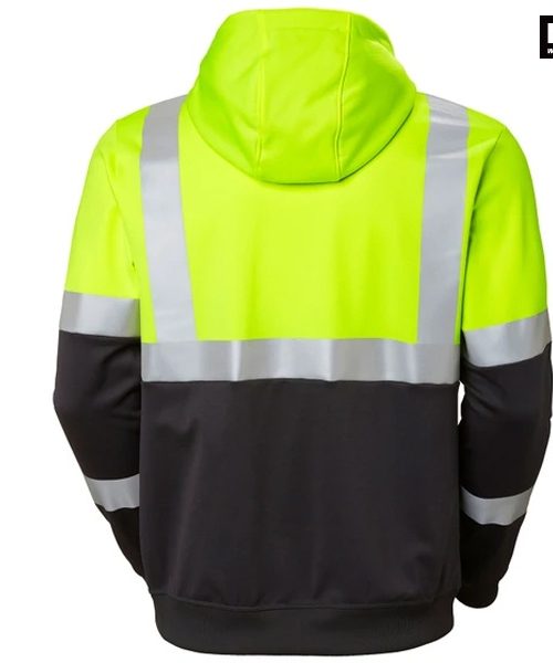 ADDVIS Zip Hoodie Class 1, Workwear, Helly Hansen Workwear, Hoodies, Hi-Vis, ADDVIS Range