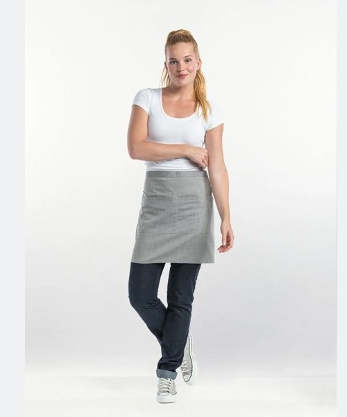 Chaud Devant - Apron Base Stone, Workwear, Aprons - Chaud Devant, Aprons, Waist Aprons, Bar Aprons, ECO 100% Recycled Poly Aprons