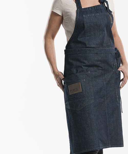 Chaud Devant - Bib Apron Multipocket, Workwear, Aprons - Chaud Devant, Aprons, Bib Aprons, Denim Aprons, Contempory Aprons