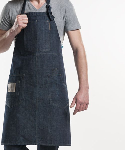 Chaud Devant - Bib Apron Multipocket, Workwear, Aprons - Chaud Devant, Aprons, Bib Aprons, Denim Aprons, Contempory Aprons