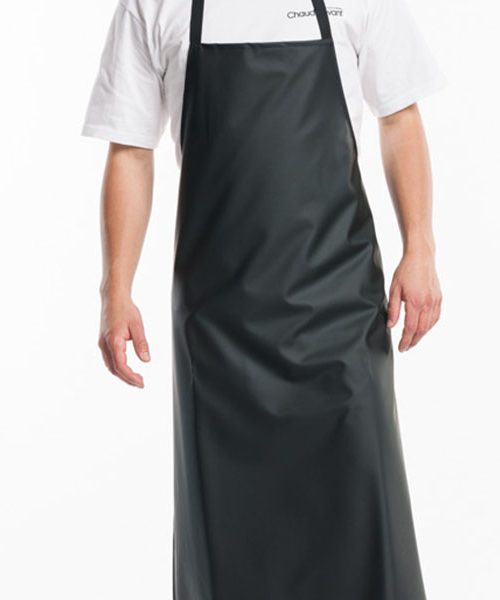 Chaud Devant - Bib Apron Waterproof Black, Workwear, Chaud Devant - Chef, Aprons, Bib Aprons, Waterproof Aprons