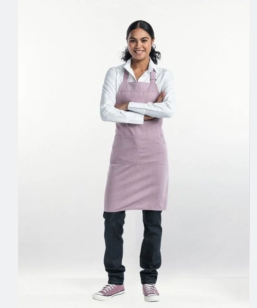 Chaud Devant - Bib Apron Base Blossom, Workwear, Aprons - Chaud Devant, Aprons, Bib Aprons, ECO 100% Recycled Poly Aprons