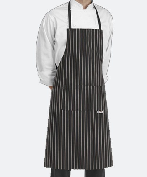 EgoChef Stripe Bib Apron, BaxterStoreyBrook