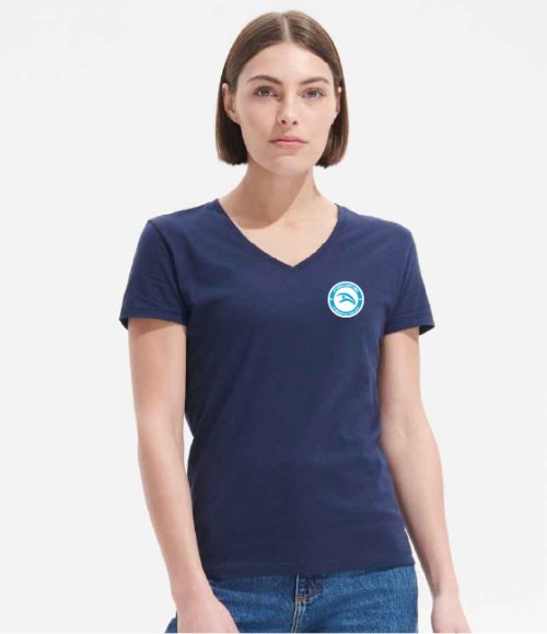 Ladies Cotton V Neck T-Shirt, Fountainstown Community Sports Club