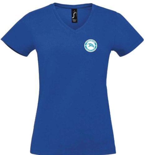 Ladies Cotton V Neck T-Shirt, Fountainstown Community Sports Club