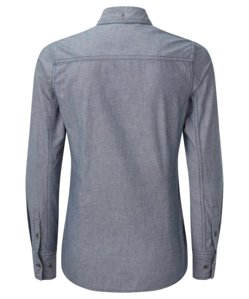 PRE-PR347 - Premier Organic LS Shirt - Female, BaxterStoreyBrook, Chefwear