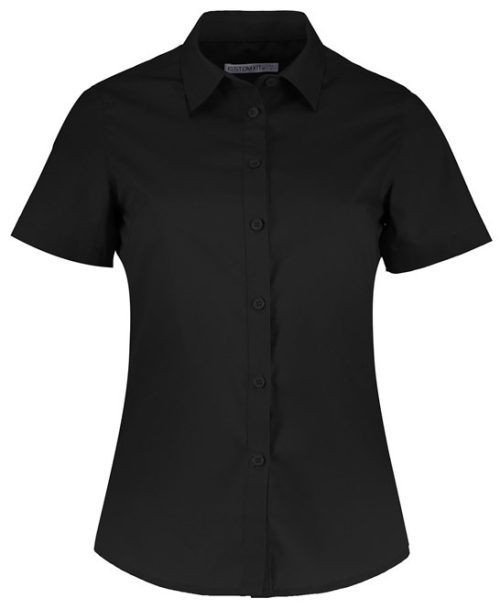 LADIES SS POPLIN SHIRT, BaxterStoreyBrook, Front of House