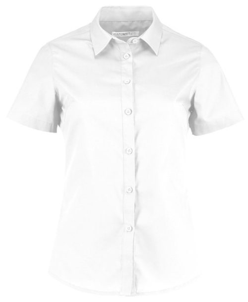 LADIES SS POPLIN SHIRT, BaxterStoreyBrook, Front of House