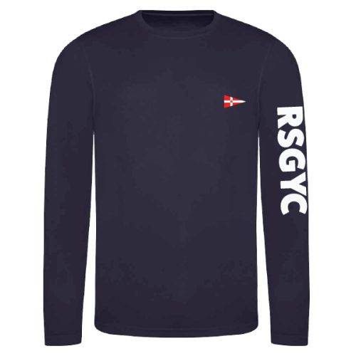 RSGYC - UV30+ LONG-SLEEVE TEE, Royal St George Yacht Club, Teamwear, Sailing Clubs
