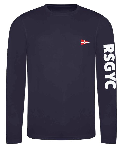 RSGYC - UV30+ LONG-SLEEVE TEE, Royal St George Yacht Club, Teamwear, Sailing Clubs