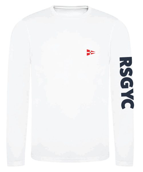 RSGYC - UV30+ LONG-SLEEVE TEE, Royal St George Yacht Club, Teamwear, Sailing Clubs
