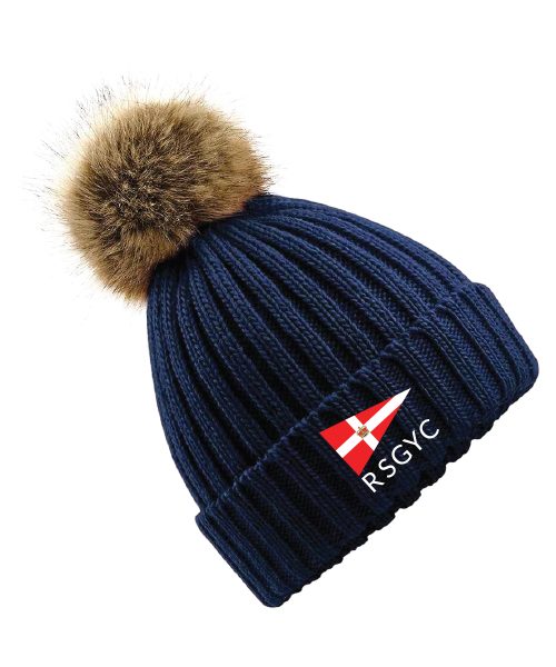 RSGYC Pom Pom Beanie, Teamwear, Sailing Clubs, Royal St George Yacht Club