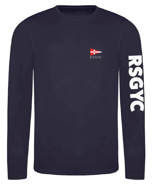 RSGYC - UV30+ Long-Sleeve Tee, Teamwear, Sailing Clubs, Royal St George Yacht Club