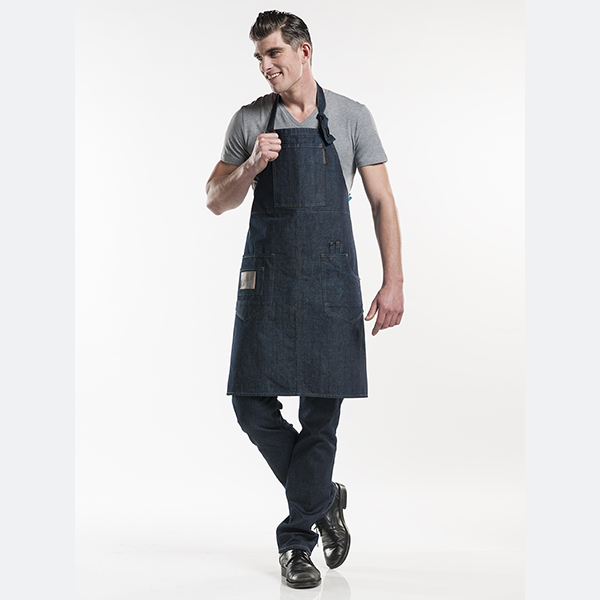 Chaud Devant - Bib Apron Multipocket, Workwear, Aprons, Bib Aprons, Aprons - Chaud Devant, Contemporary Aprons, Denim Aprons