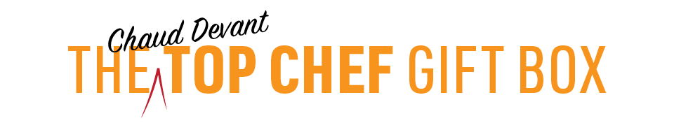 The 4ORM Chaud Devant top chef gift box. A very special gift set exclusively from 4ORM